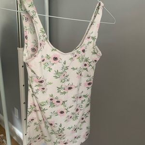 Floral Print Tank Top